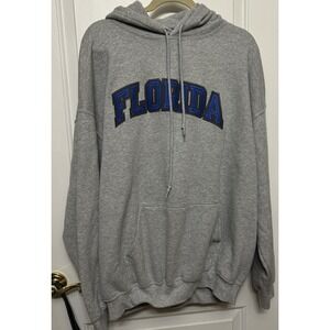 Vtg Florida Gators Hoodie Mens XL  Gray Team Starter NCAA Pullover Sweatshirt